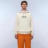 Thumbnail 2 of Napapijri Men's Fiemme Printed Hoody - Beige Dimity