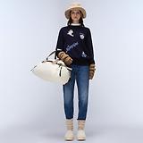 Thumbnail 4 of Napapijri Women's Tovel Crew Neck Sweater - Blue Marine