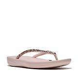 Thumbnail 6 of FitFlop Women's IQUSHION Ergonomic Multi-Crystal Flip-Flops - All Nude Rose