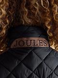 Thumbnail 10 of Joules Women's Braemar Luxe Showerproof Diamond Quilted Gilet - Navy Blue