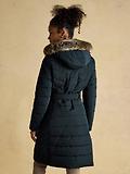 Thumbnail 3 of Joules Women's Aspen Long Showerproof Padded Coat - Navy