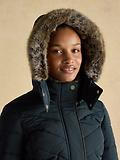 Thumbnail 10 of Joules Women's Aspen Long Showerproof Padded Coat - Navy