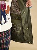 Thumbnail 6 of Joules Women's Portwell Waterproof Raincoat - Green Grapeleaf