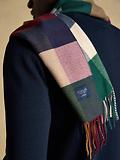 Thumbnail 3 of Joules Men's Langtree Scarf - Teal Blue