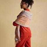 Thumbnail 2 of Joules Women's Erin Jacquard Scarf - Neutral