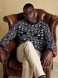 Thumbnail 4 of Joules Men's Baa Humbug Crew Neck Jumper - Navy