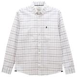 Thumbnail 1 of Joules Men's Oxford Classic Fit Long Sleeve Cotton Shirt - White Blue Check