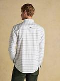 Thumbnail 3 of Joules Men's Oxford Classic Fit Long Sleeve Cotton Shirt - White Blue Check