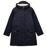 Thumbnail 1 of Joules Women's Portwell Cosy Fleece Lined Waterproof Raincoat - Navy