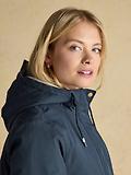 Thumbnail 8 of Joules Women's Portwell Cosy Fleece Lined Waterproof Raincoat - Navy