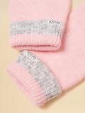Thumbnail 3 of Joules Women's Caversham Stripe Knitted Gloves - Pink/Grey