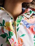 Thumbnail 4 of Joules Women's Holkham Waterproof Packable Hooded Raincoat - Floral