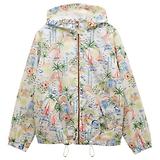 Thumbnail 1 of Joules Women's Rainly Waterproof Packable Raincoat with Hood - Cream