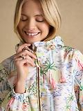Thumbnail 10 of Joules Women's Rainly Waterproof Packable Raincoat with Hood - Cream