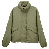 Thumbnail 1 of Joules Women's Hove Waterproof Windbreaker Jacket - Khaki Green