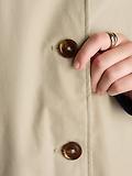 Thumbnail 6 of Joules Women's Rainmore Waterproof Button Through Raincoat - Neutral