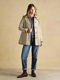 Thumbnail 10 of Joules Women's Rainmore Waterproof Button Through Raincoat - Neutral