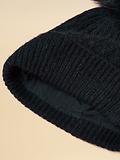 Thumbnail 6 of Joules Women's Effie Cable Knitted Bobble Hat - Navy