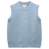 Thumbnail 1 of Joules Women's Holly Knitted Crew Neck Vest - Blue