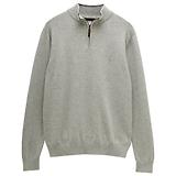 Thumbnail 1 of Joules Men's Hillside Quarter Zip Knitted Jumper - Grey