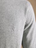 Thumbnail 6 of Joules Men's Hillside Quarter Zip Knitted Jumper - Grey