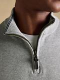 Thumbnail 8 of Joules Men's Hillside Quarter Zip Knitted Jumper - Grey
