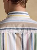Thumbnail 7 of Joules Men's Oxford Stripe Long Sleeve Classic Fit Cotton Shirt - Multi