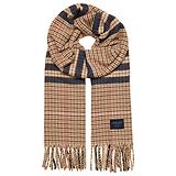 Thumbnail 1 of Joules Women's Langtree Large Scarf - Neutral & Navy