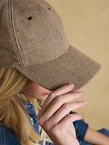 Thumbnail 4 of Joules Women's Perry Baseball Cap - Neutral Tweed