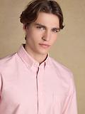 Thumbnail 7 of Joules Men's Oxford Long Sleeve Classic Fit Cotton Shirt - Pink
