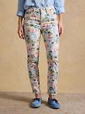 Thumbnail 2 of Joules Women's Straight Fit Slim Mid Rise Jeans - Coastal Scene Print