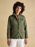 Thumbnail 2 of Joules Women's Twyford Lightweight Utility Jacket with Adjustable Waist - Khaki Green