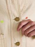 Thumbnail 5 of Joules Women's Marlow Embroidered Jacket - Stone