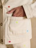 Thumbnail 7 of Joules Women's Marlow Embroidered Jacket - Stone