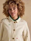 Thumbnail 8 of Joules Women's Marlow Embroidered Jacket - Stone