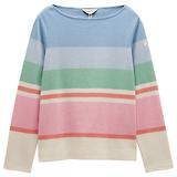 Thumbnail 1 of Joules Women's Harbour Boat Neck 100% Cotton Breton Top - Multi Stripe