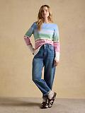 Thumbnail 4 of Joules Women's Harbour Boat Neck 100% Cotton Breton Top - Multi Stripe