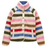 Thumbnail 1 of Joules Women's Borg Fleece Jacket - Multi Bright
