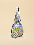 Thumbnail 5 of Joules Women's Nella Quilted Tote Bag - Yellow Blue Hotch Potch