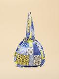 Thumbnail 6 of Joules Women's Nella Quilted Tote Bag - Yellow Blue Hotch Potch