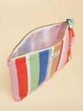 Thumbnail 5 of Joules Women's Carrywell Zip Pouch - Multi Stripe