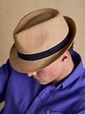 Thumbnail 3 of Joules Men's Halstow Trilby Hat - Natural