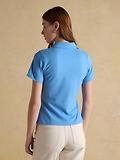 Thumbnail 3 of Joules Women's Jonty Fox Slim Fit Cotton Pique Polo Shirt - Blue