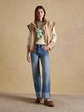 Thumbnail 7 of Joules Women's Palm Tree Jumper - Cream
