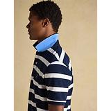 Thumbnail 7 of Joules Men's Woody Cotton Pique Polo Shirt - Navy & White Stripe
