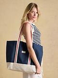 Thumbnail 2 of Joules Women's Promenade Canvas Tote Bag - Navy