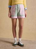 Thumbnail 2 of Joules Women's Annie Shorts - Green Pink Stripe