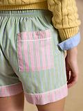 Thumbnail 7 of Joules Women's Annie Shorts - Green Pink Stripe