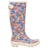 Thumbnail 1 of Joules Women's Floral Adjustable Tall Wellies - White Ditsy