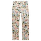 Thumbnail 1 of Joules Women's Straight Fit Slim Mid Rise Jeans - Coastal Scene Print